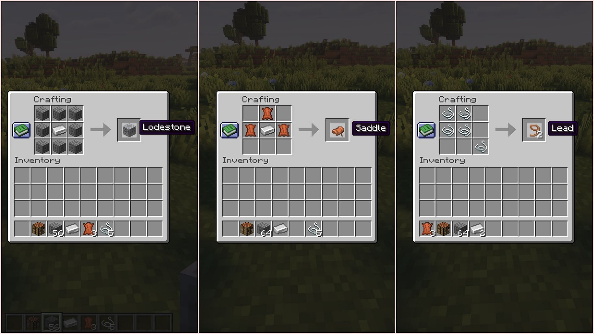 Mojang is slowly making certain crafting recipes a lot easier (Image via Sportskeeda Gaming || Mojang Studios)